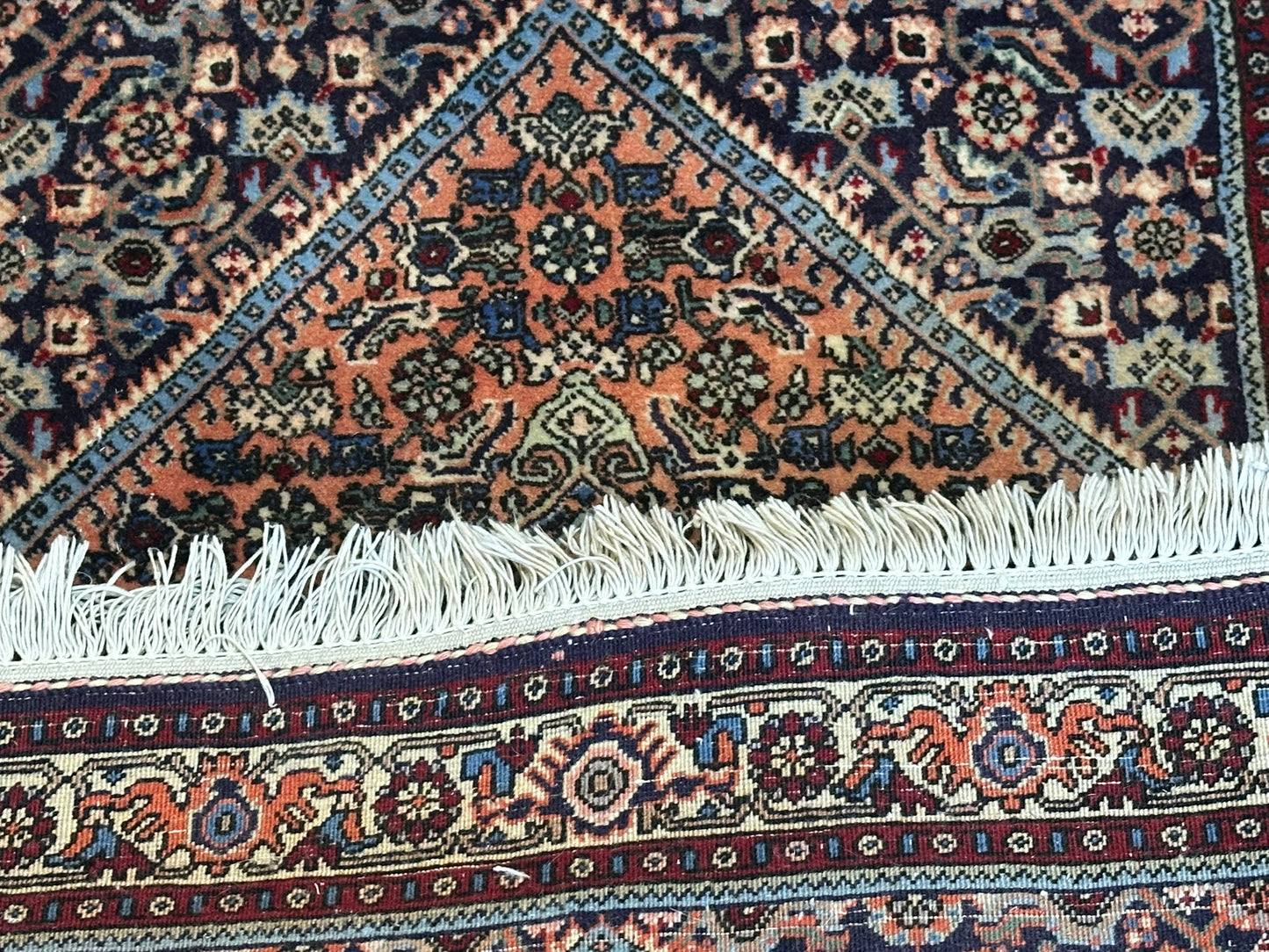 Orientteppich handgeknüpft Bidjar 85x65 cm