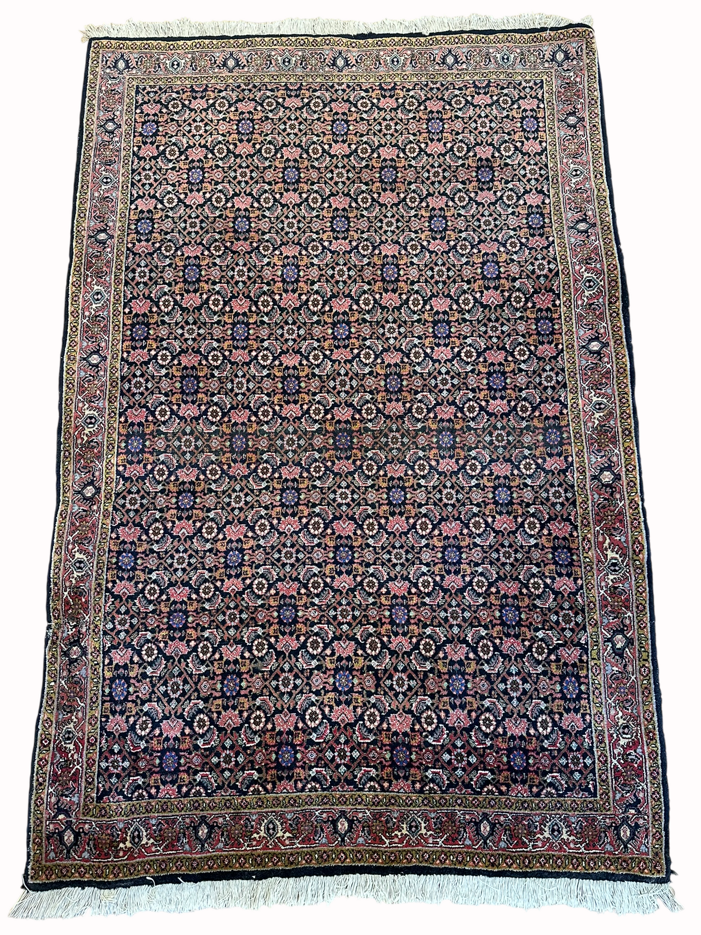 Orientteppich handgeknüpft Bidjar 170x112 cm