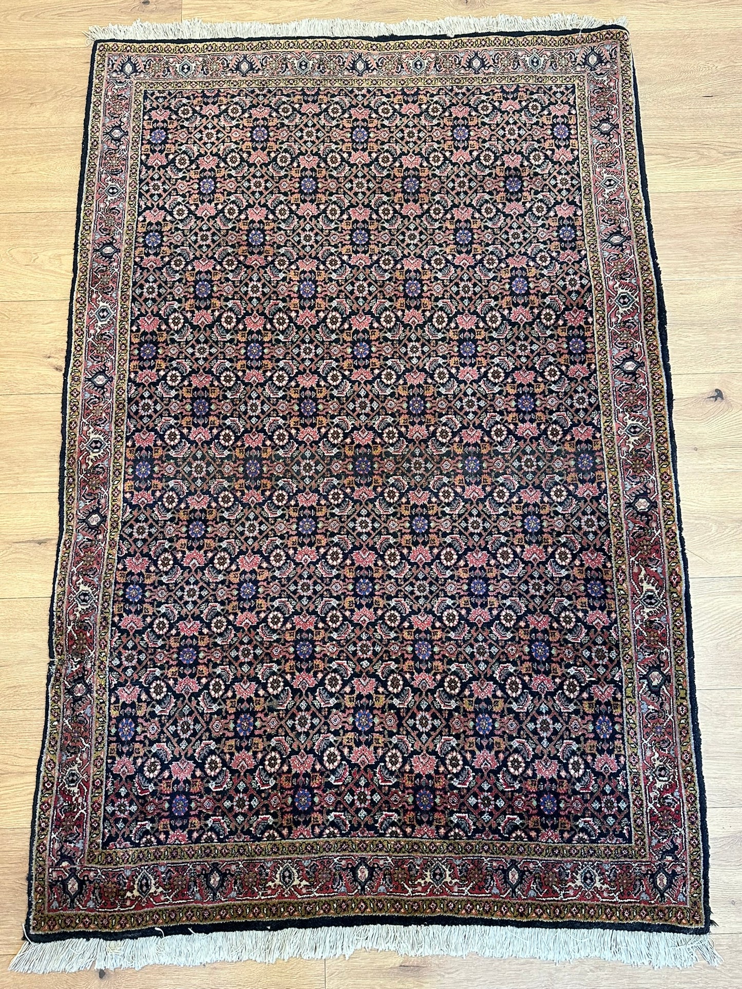 Orientteppich handgeknüpft Bidjar 170x112 cm