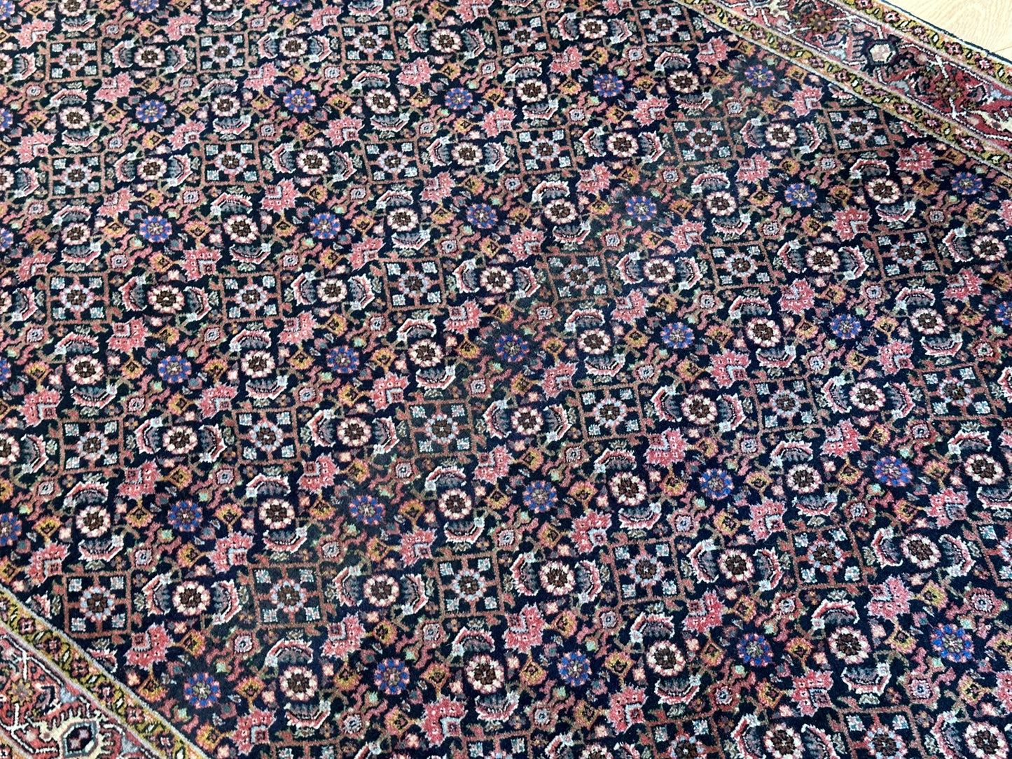Orientteppich handgeknüpft Bidjar 170x112 cm