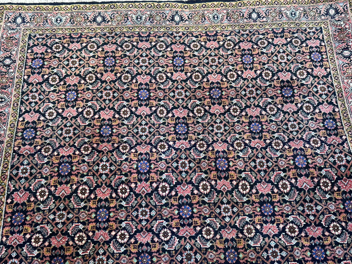 Orientteppich handgeknüpft Bidjar 170x112 cm