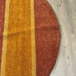 Moderner Gabbeh Teppich handgeknüpft rund ca. 150 cm