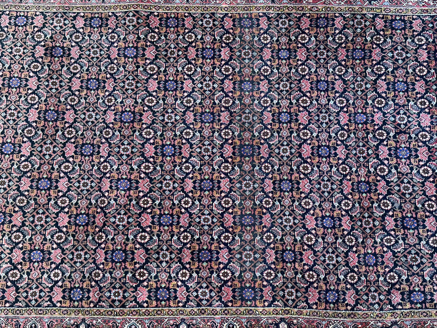 Orientteppich handgeknüpft Bidjar 170x112 cm