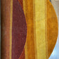 Moderner Gabbeh Teppich handgeknüpft rund ca. 150 cm