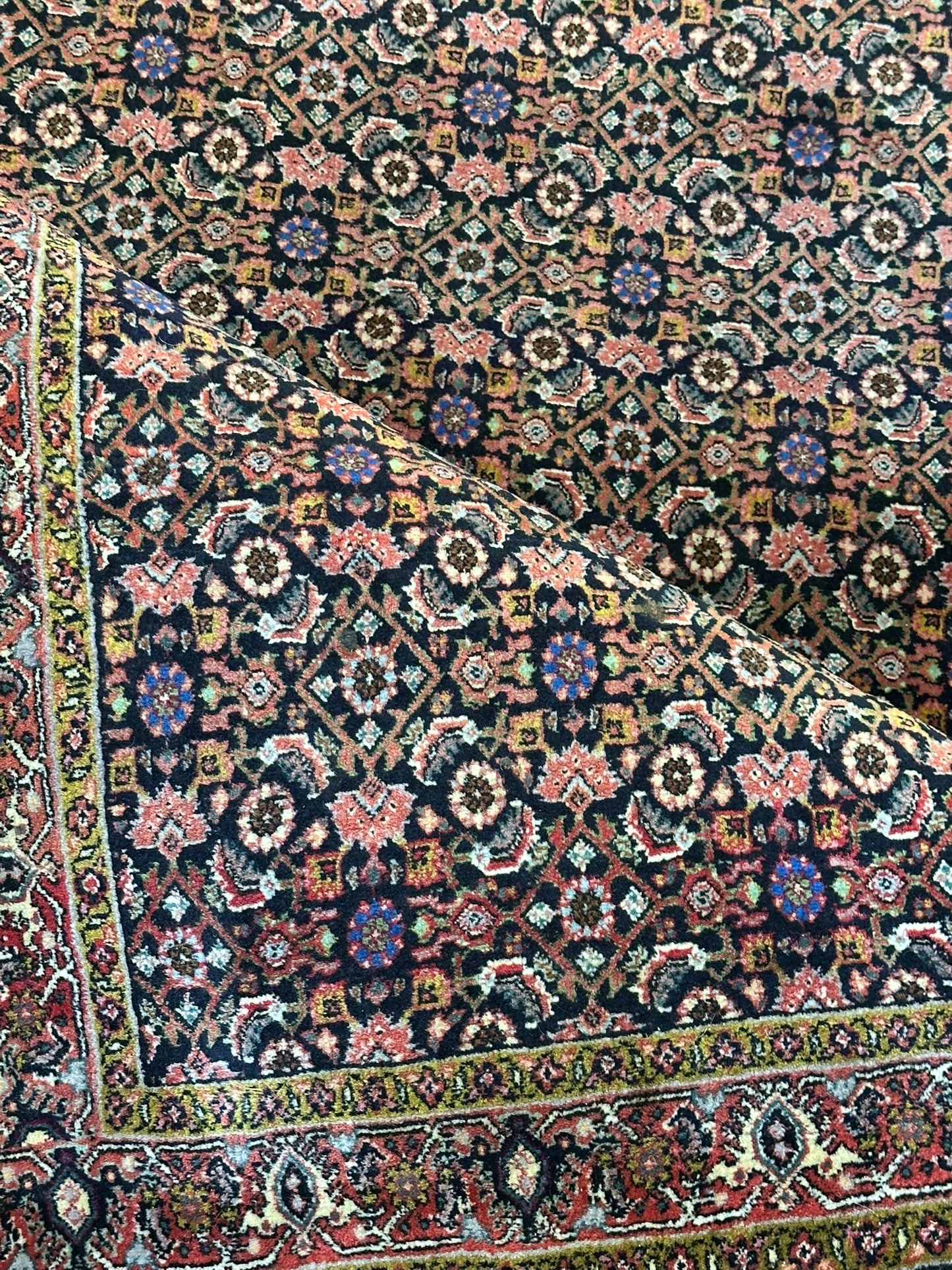 Orientteppich handgeknüpft Bidjar 170x112 cm
