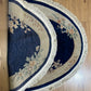 China Art Deco Teppich handgeknüpft oval 195x128 cm