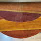 Moderner Gabbeh Teppich handgeknüpft rund ca. 150 cm