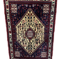 Orientteppich handgeknüpft Abadeeh 155x103 cm