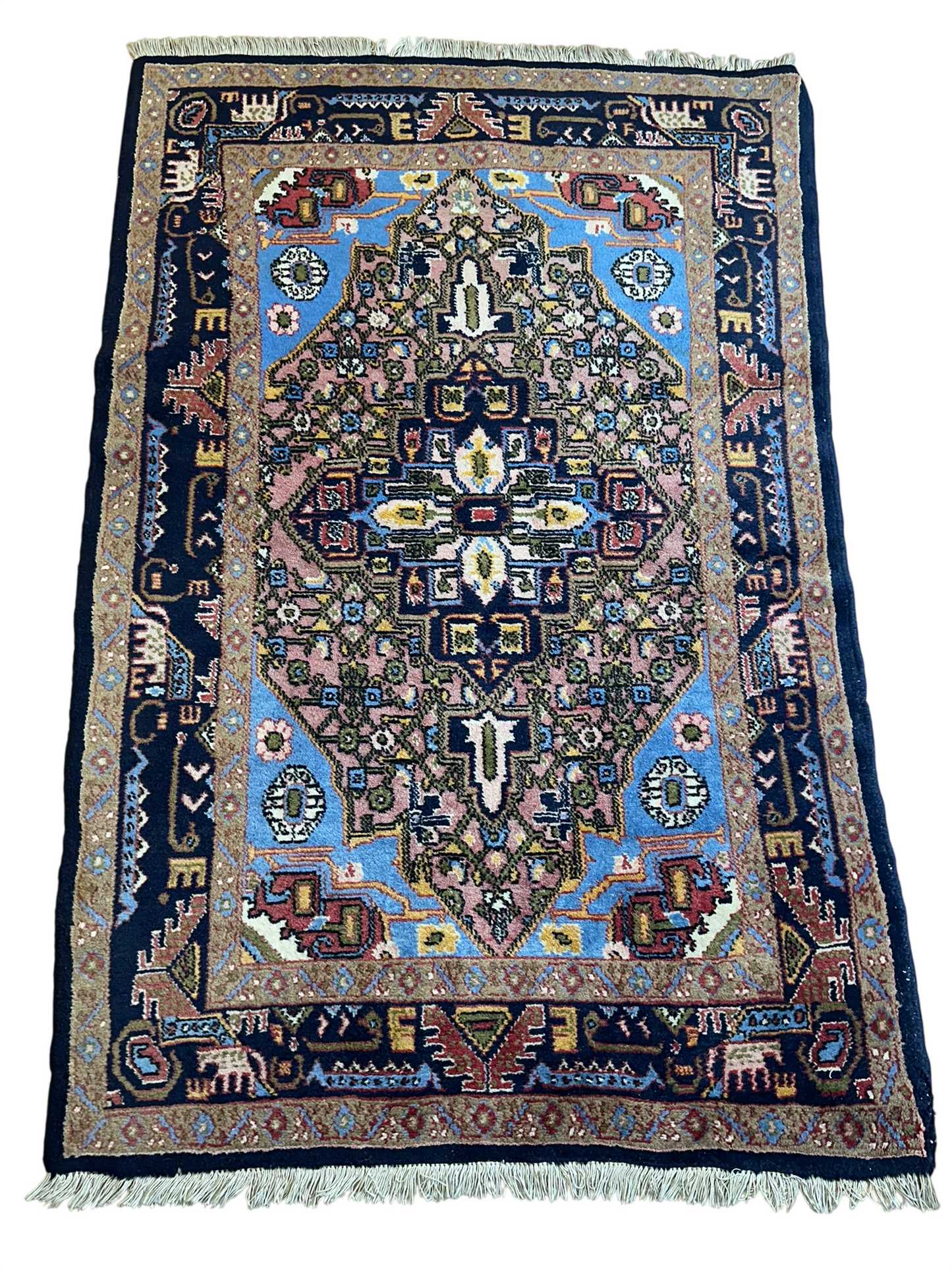 Orientteppich handgeknüpft Hamadan 161x105 cm