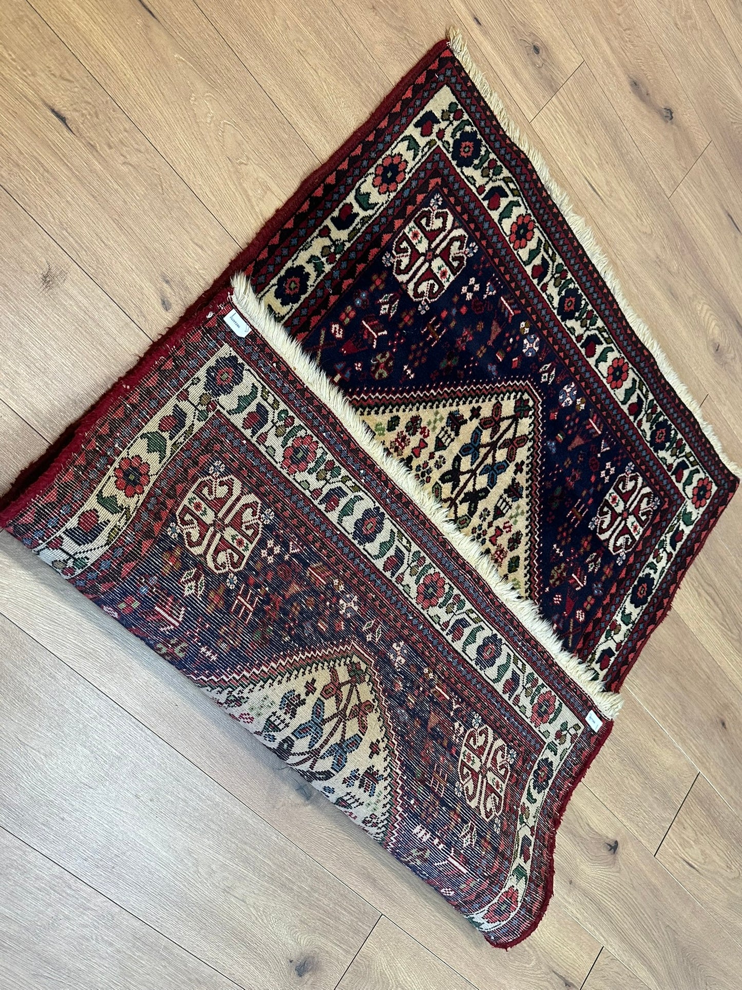Orientteppich handgeknüpft Abadeeh 155x103 cm