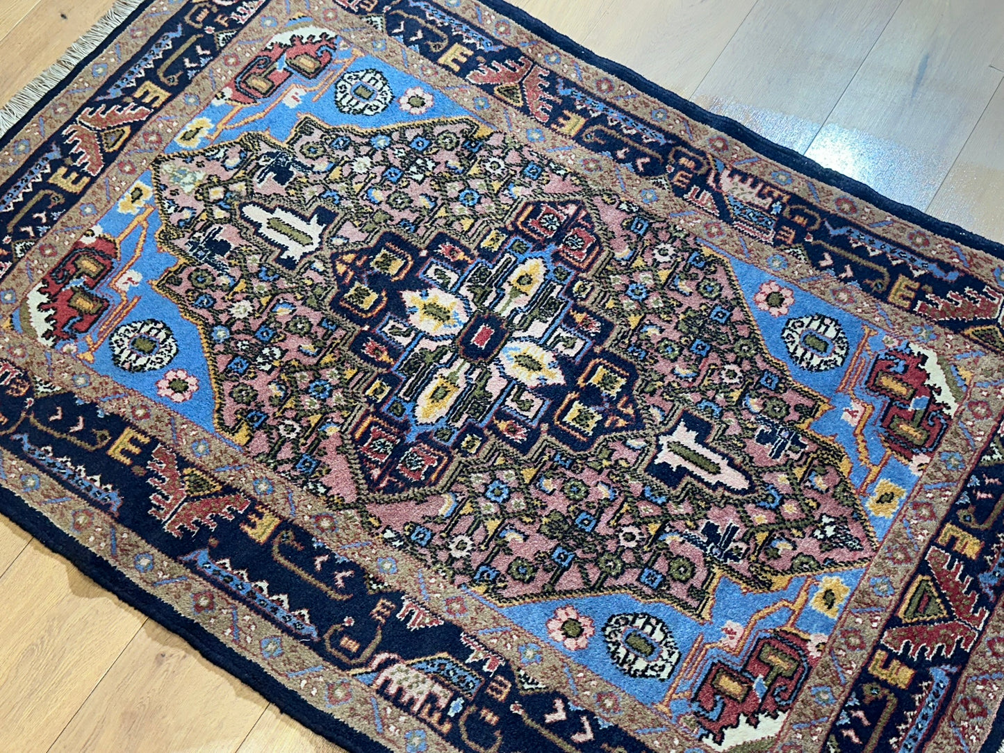 Orientteppich handgeknüpft Hamadan 161x105 cm