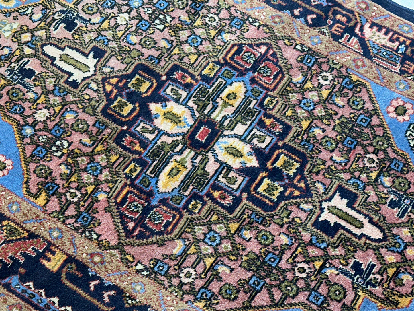 Orientteppich handgeknüpft Hamadan 161x105 cm