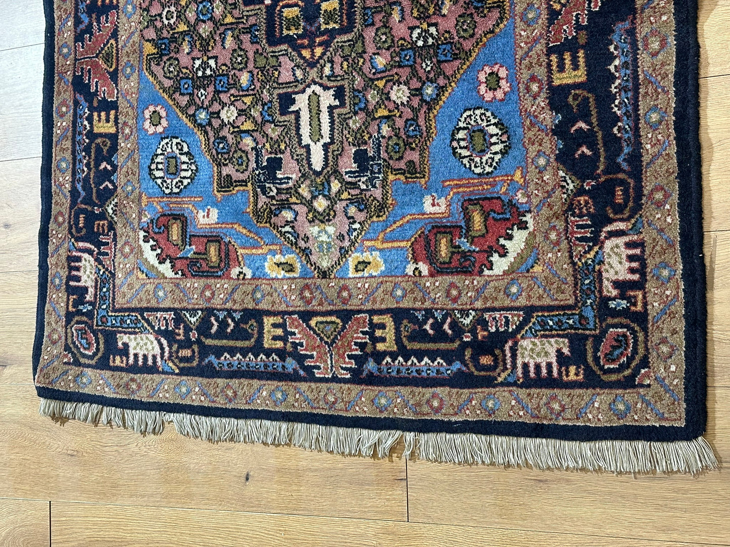 Orientteppich handgeknüpft Hamadan 161x105 cm