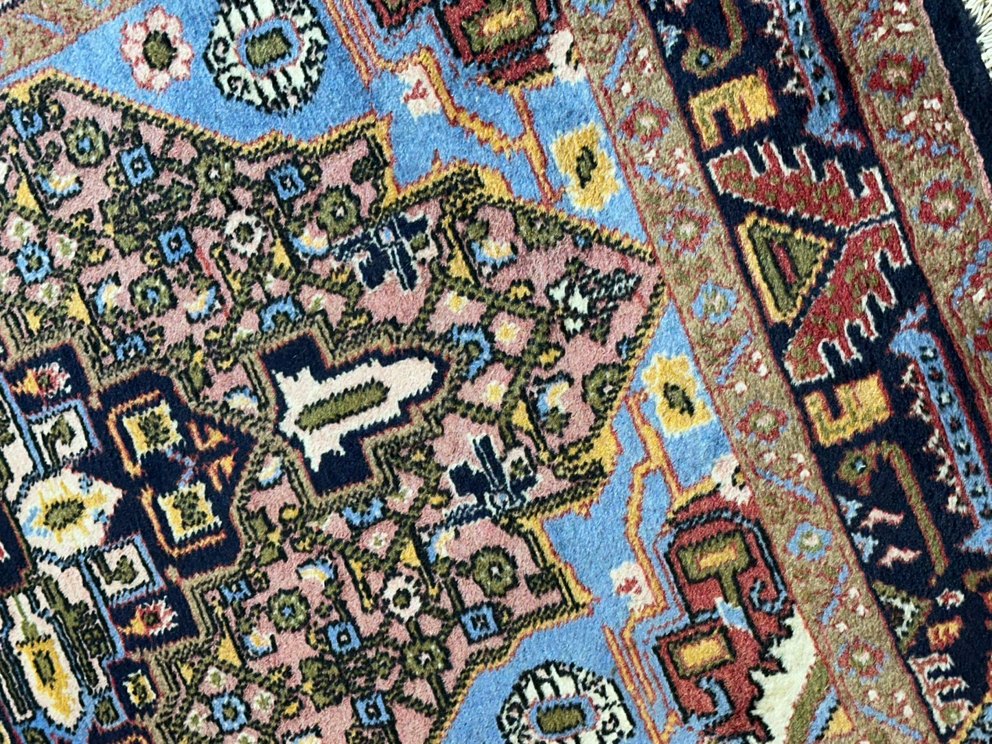 Orientteppich handgeknüpft Hamadan 161x105 cm