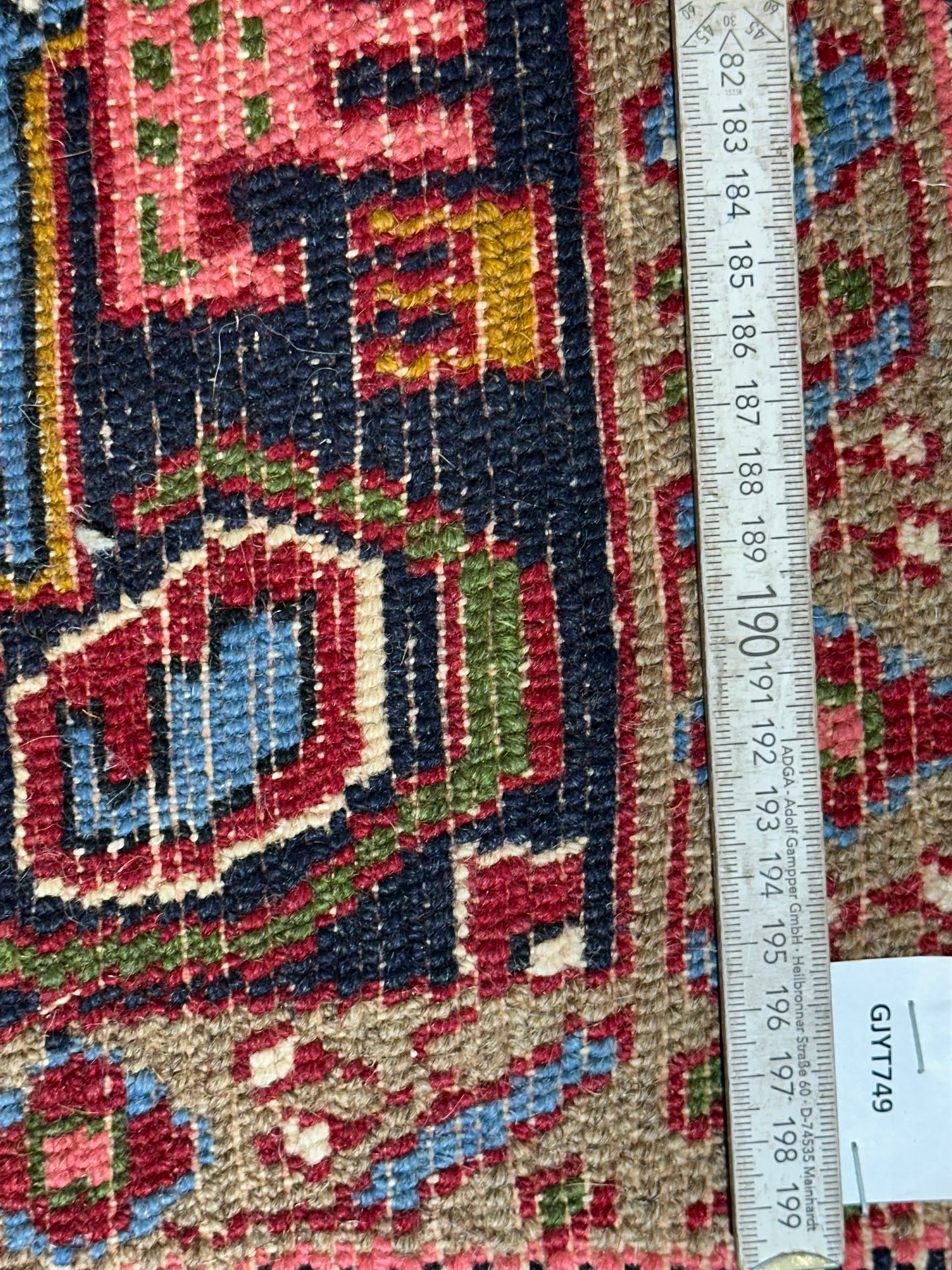 Orientteppich handgeknüpft Hamadan 161x105 cm