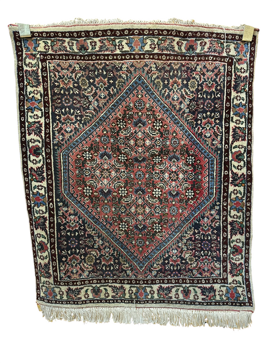 Orientteppich handgeknüpft Bidjar 85x70 cm