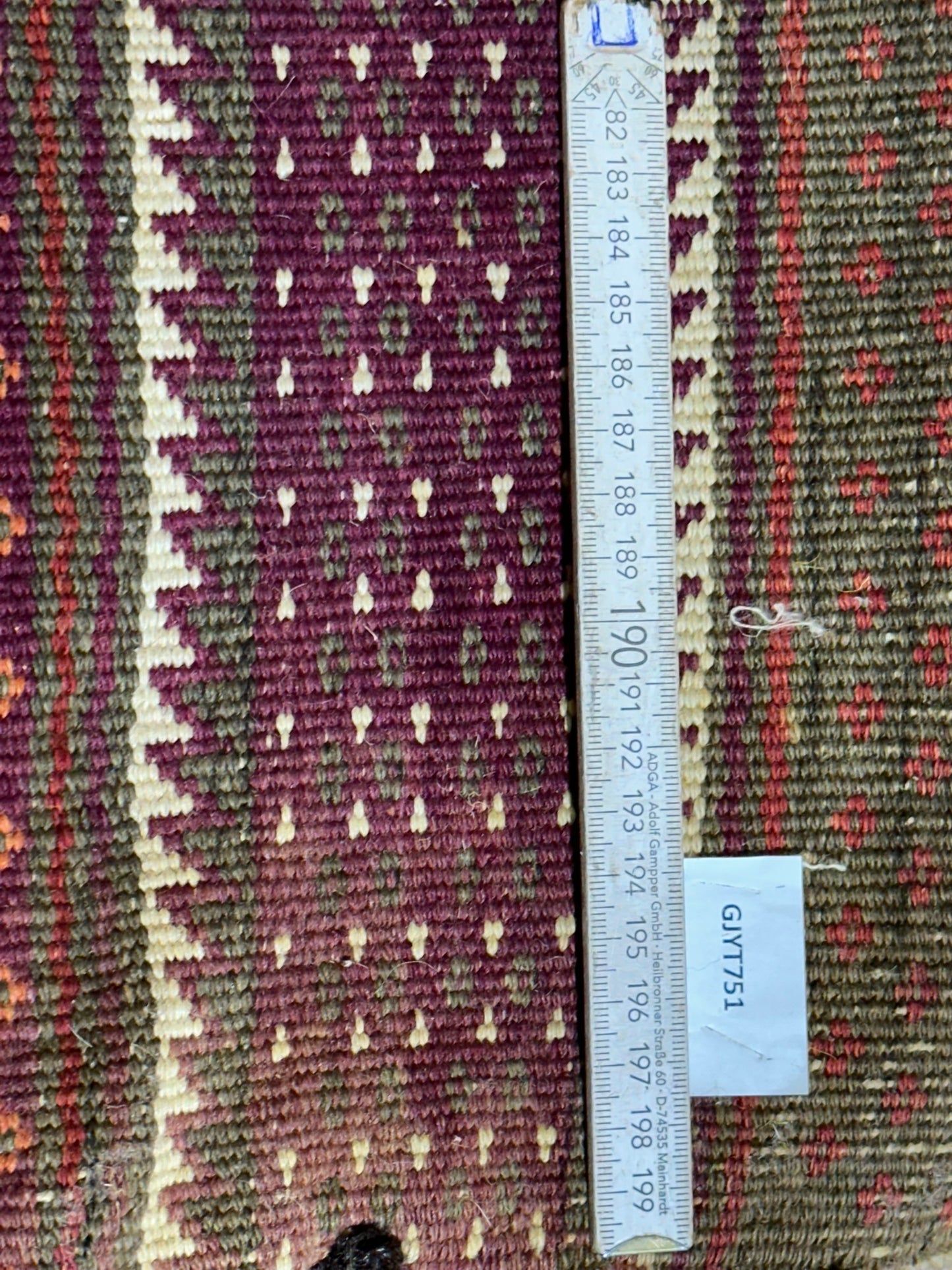 Antike Salztasche Kelim 95x53 cm