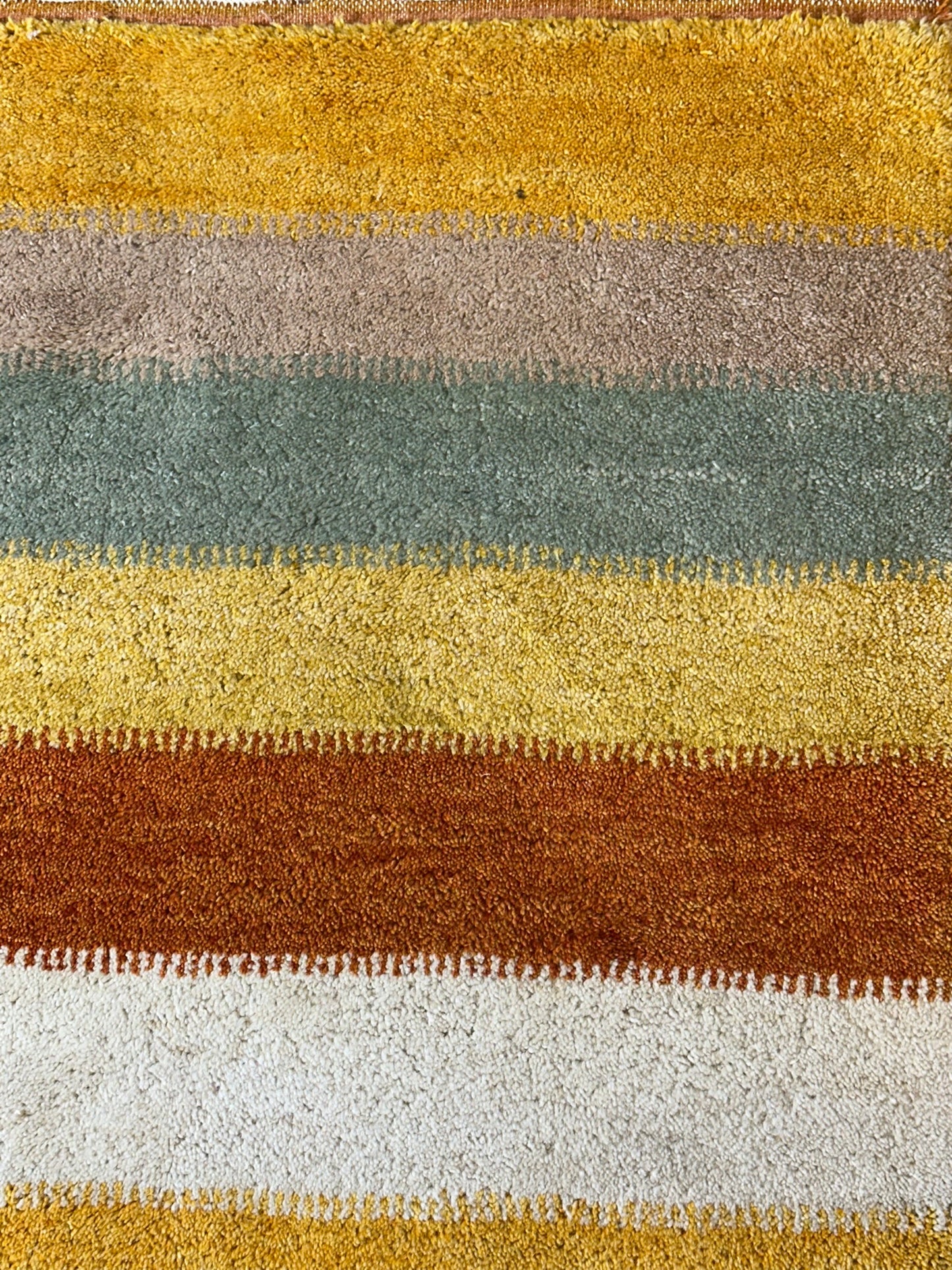 Moderner Gabbeh Teppich handgeknüpft 185x126 cm