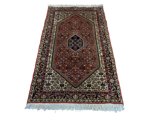 Orientteppich handgeknüpft Bidjar 127x80 cm