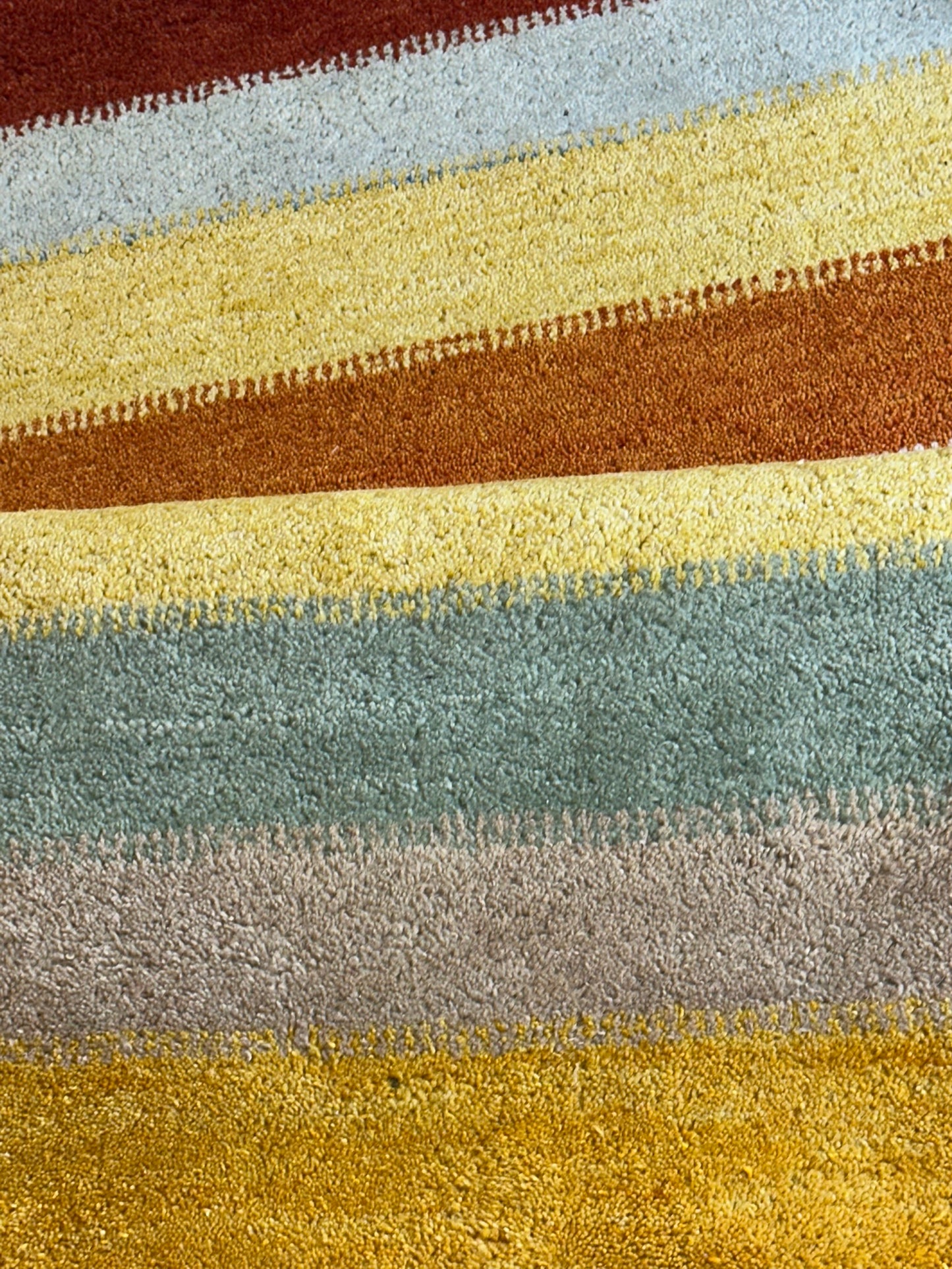 Moderner Gabbeh Teppich handgeknüpft 185x126 cm