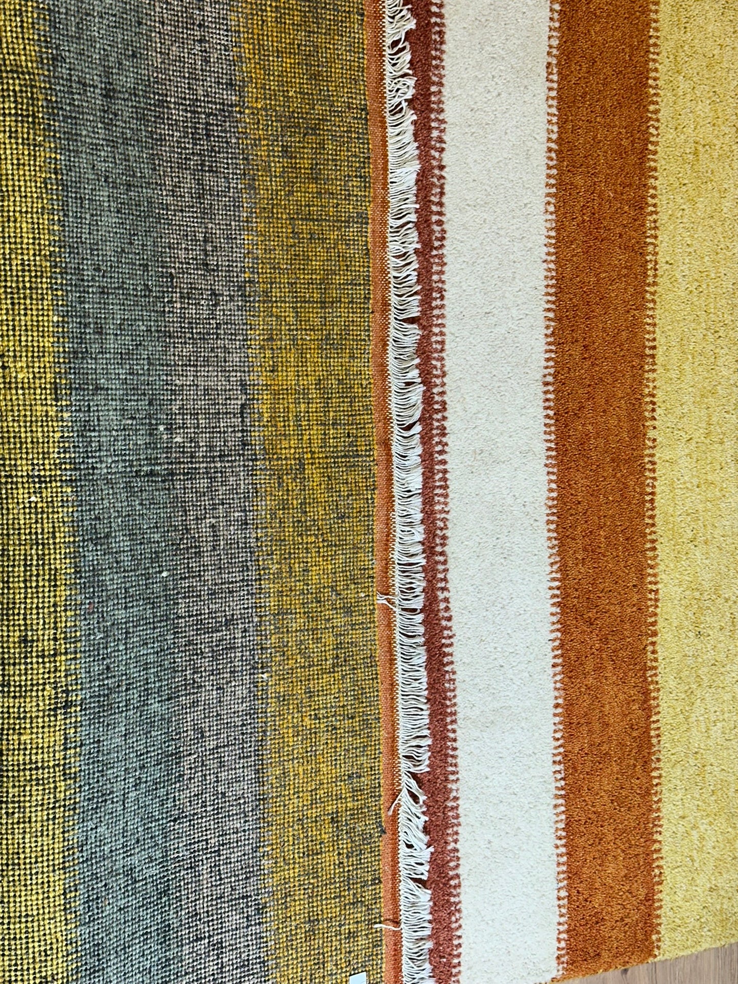 Moderner Gabbeh Teppich handgeknüpft 185x126 cm