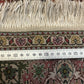 Handgeknüpfter Perser Orientteppich  Täbriz Mahi mit Seide 145x72cm