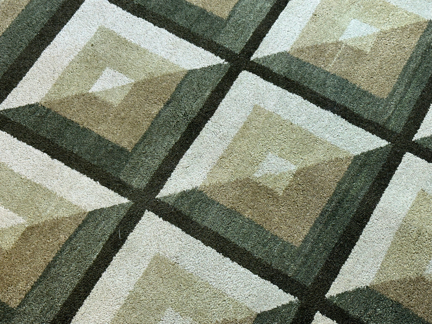 Moderner Gabbeh Teppich handgeknüpft 180x135 cm