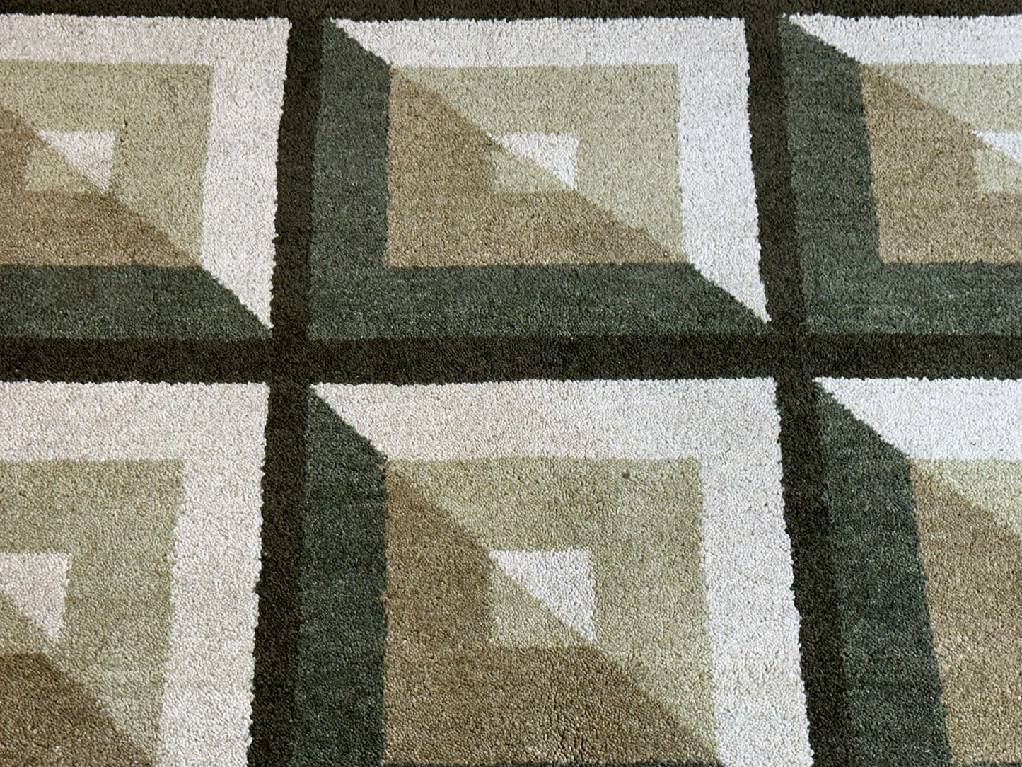 Moderner Gabbeh Teppich handgeknüpft 180x135 cm
