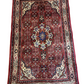 Orientteppich handgeknüpft Bidjar Rosen 167x103 cm