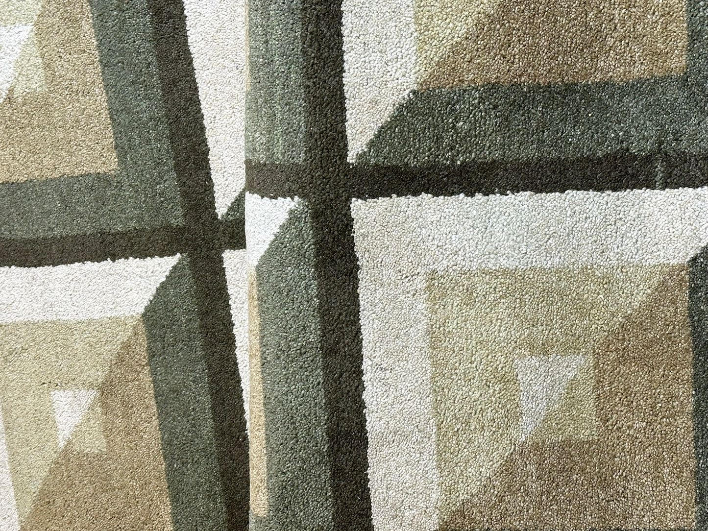 Moderner Gabbeh Teppich handgeknüpft 180x135 cm