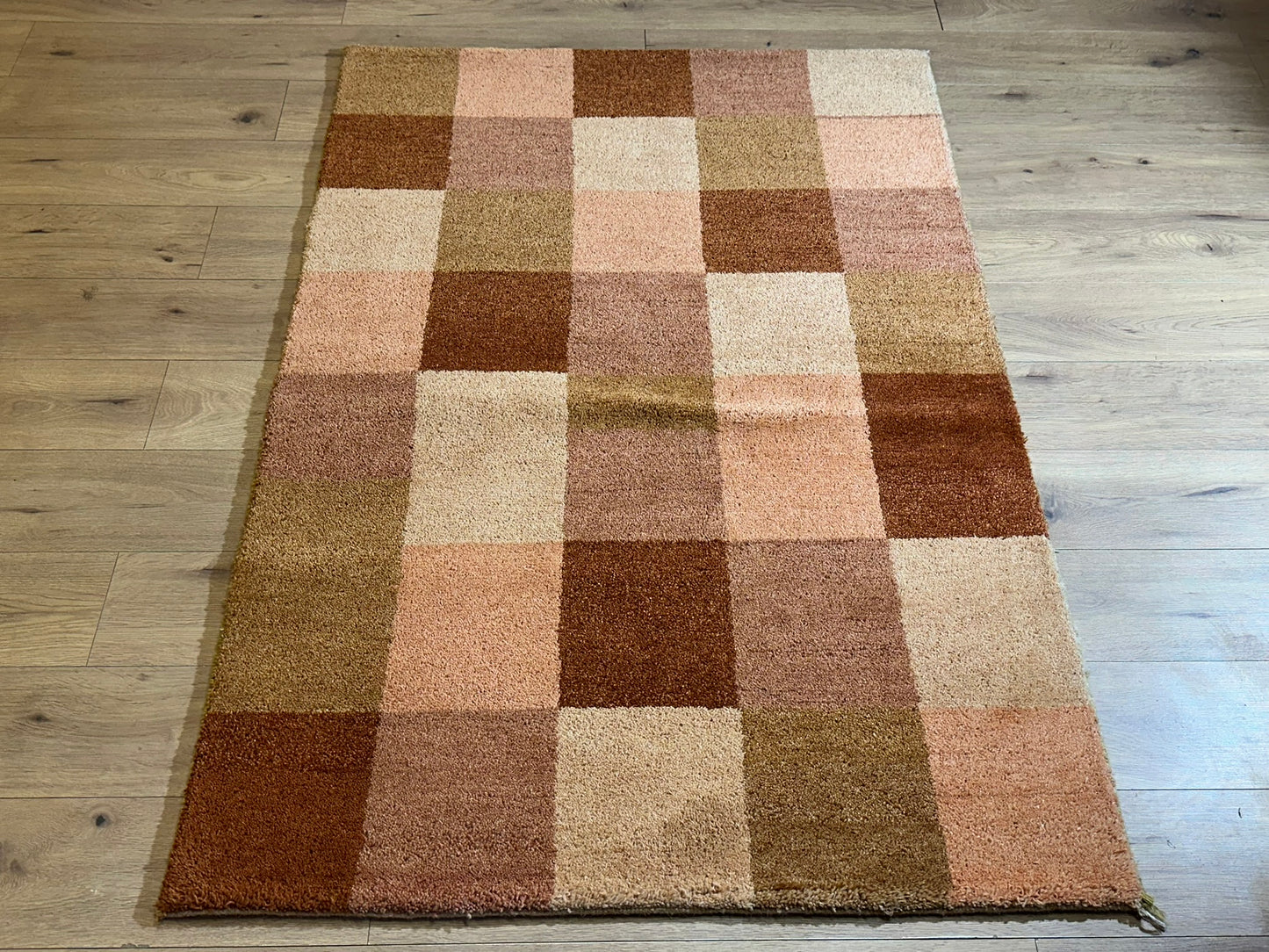 Moderner Gabbeh Teppich handgeknüpft 180x126 cm