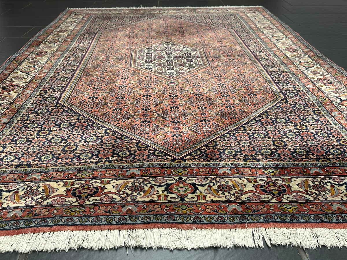 Orientteppich handgeknüpft Bidjar 250x145 cm