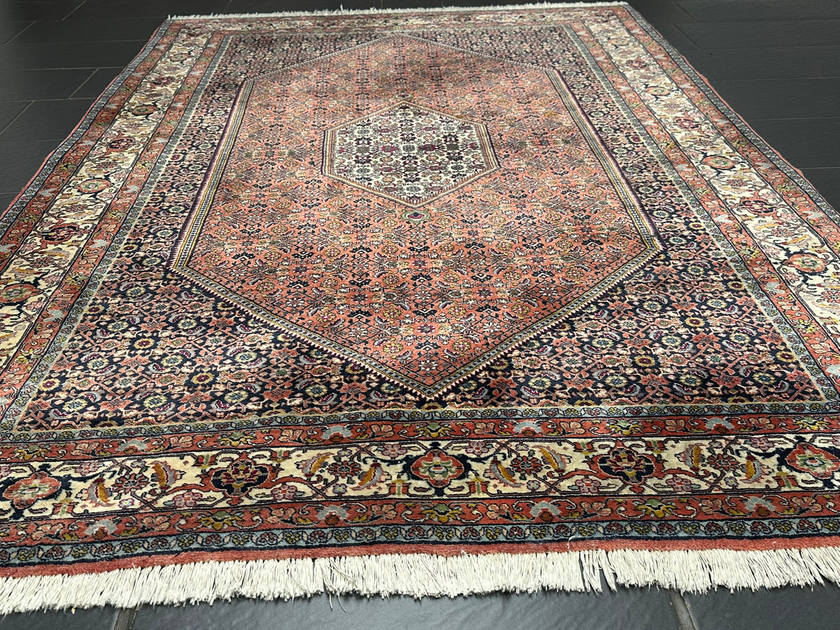 Orientteppich handgeknüpft Bidjar 250x145 cm