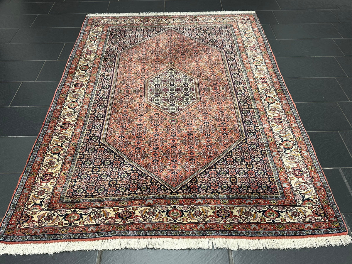 Orientteppich handgeknüpft Bidjar 250x145 cm