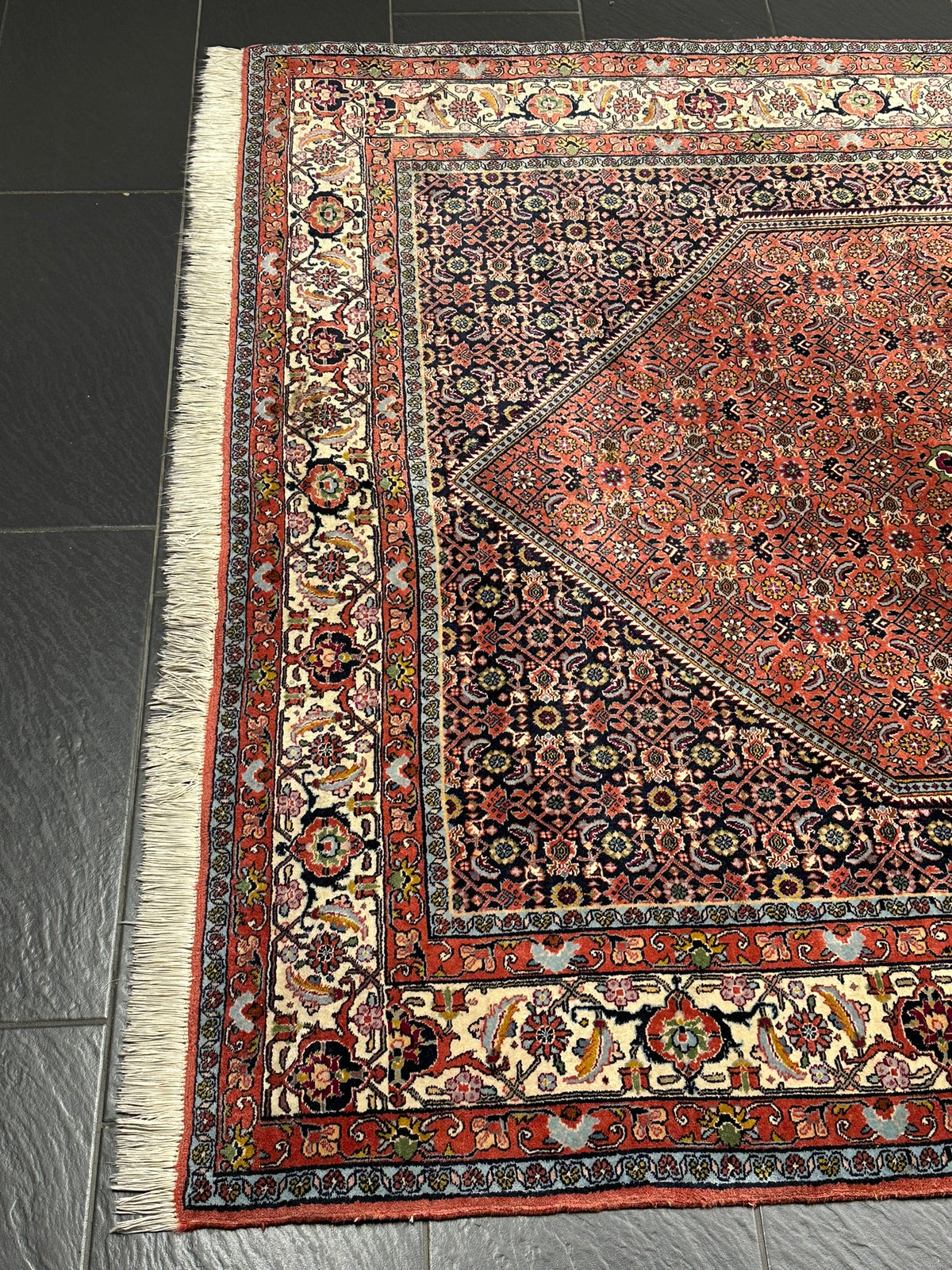 Orientteppich handgeknüpft Bidjar 250x145 cm