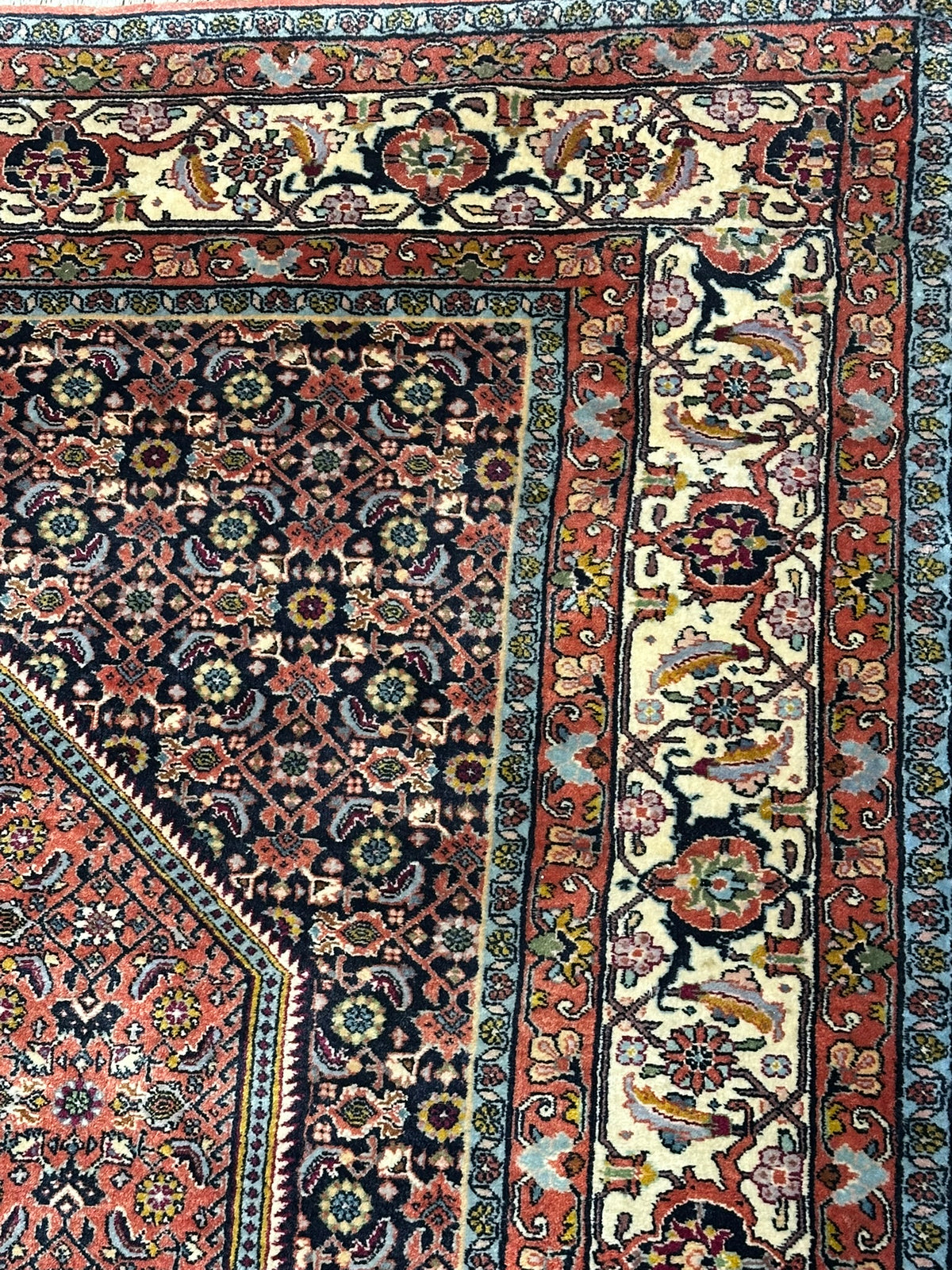 Orientteppich handgeknüpft Bidjar 250x145 cm