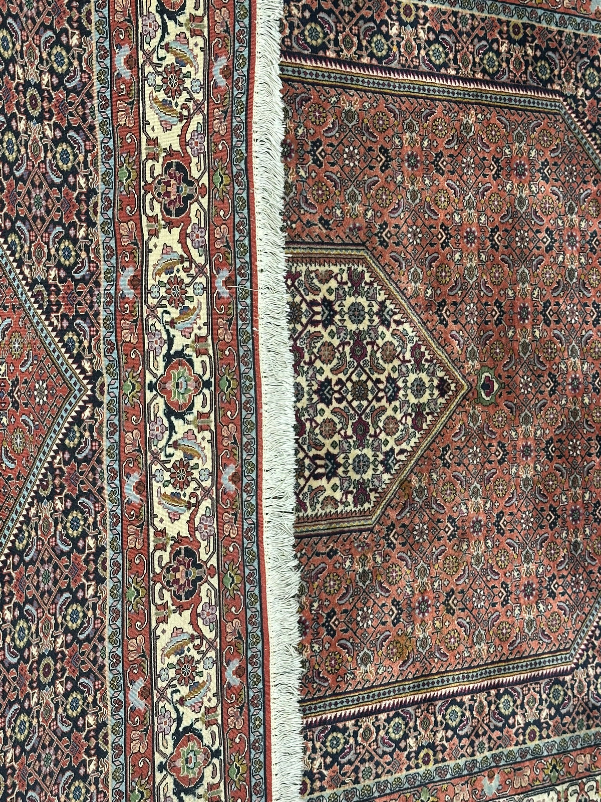 Orientteppich handgeknüpft Bidjar 250x145 cm