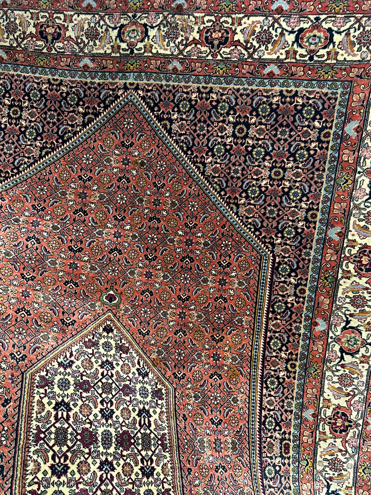 Orientteppich handgeknüpft Bidjar 250x145 cm