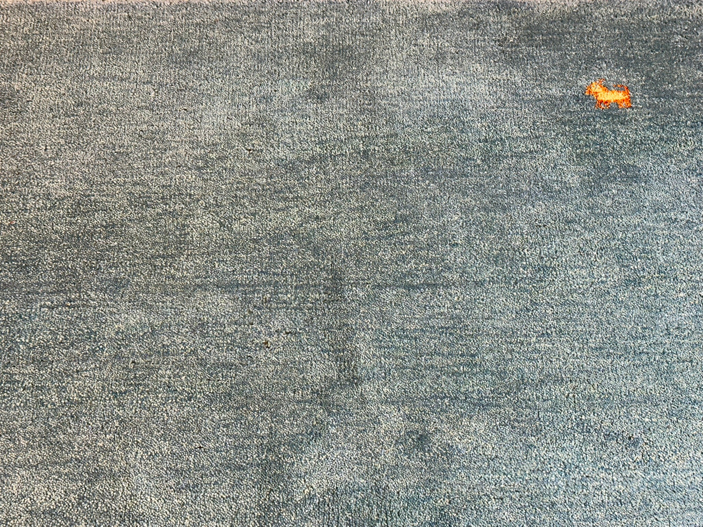 Moderner Gabbeh Teppich handgeknüpft 185x126 cm