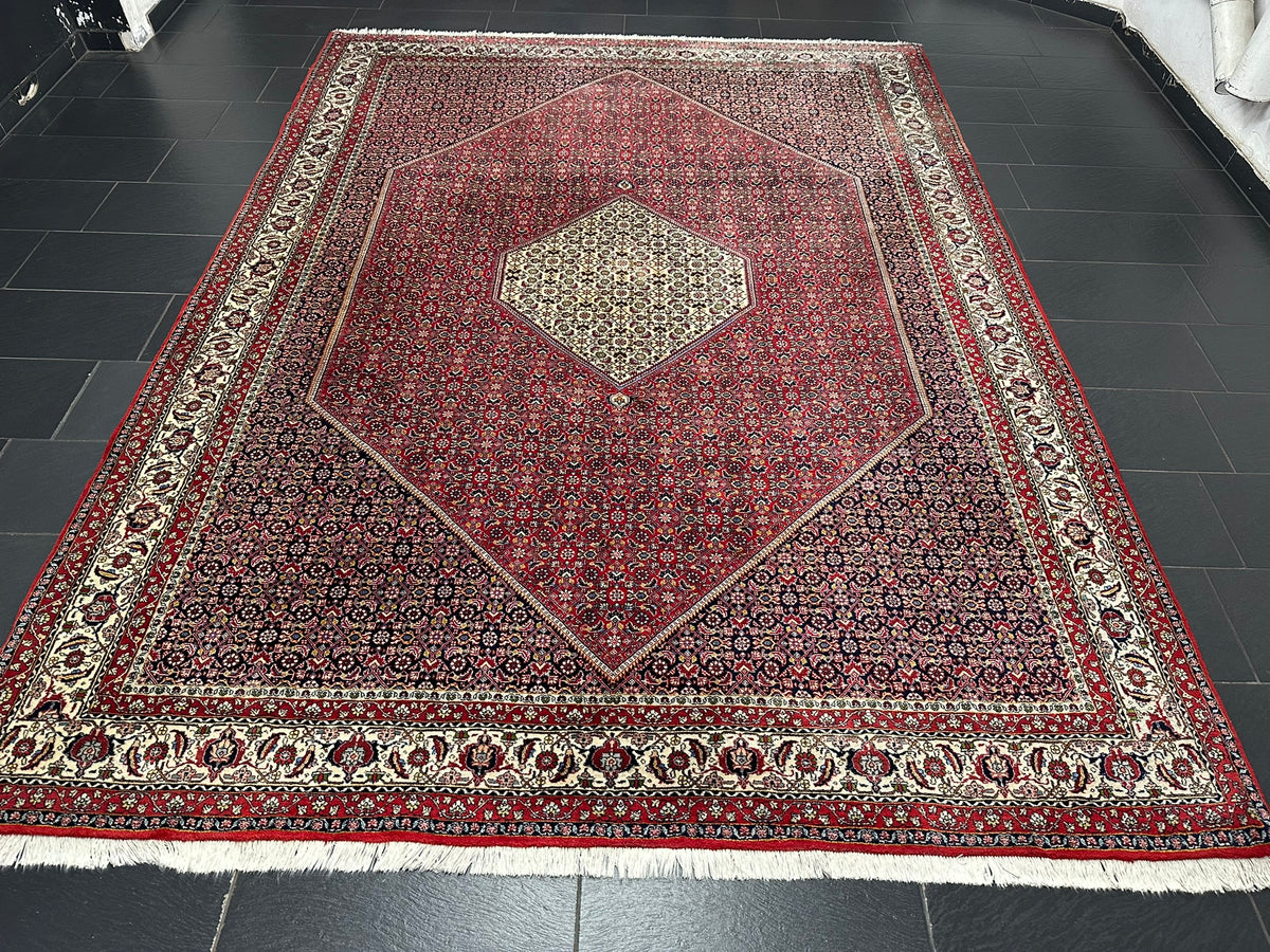 Orientteppich handgeknüpft Bidjar 350x260 cm
