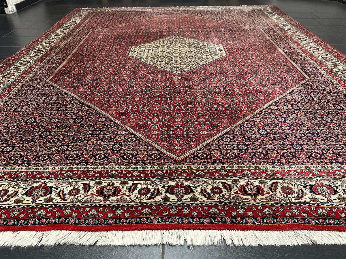 Orientteppich handgeknüpft Bidjar 350x260 cm