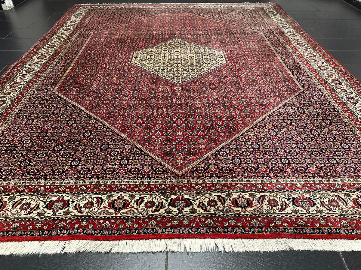 Orientteppich handgeknüpft Bidjar 350x260 cm