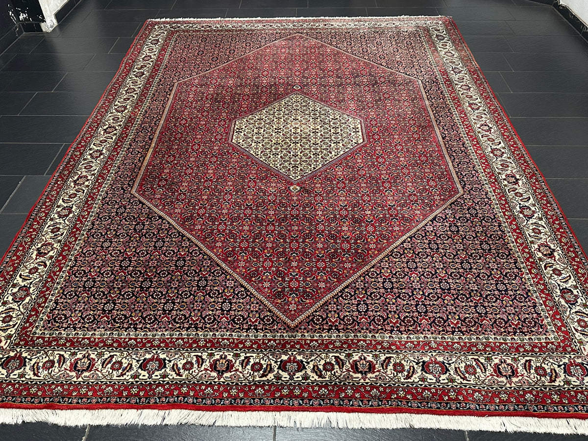 Orientteppich handgeknüpft Bidjar 350x260 cm