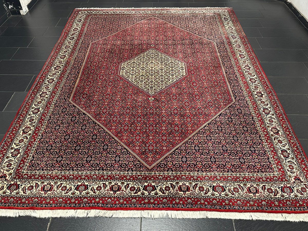 Orientteppich handgeknüpft Bidjar 350x260 cm