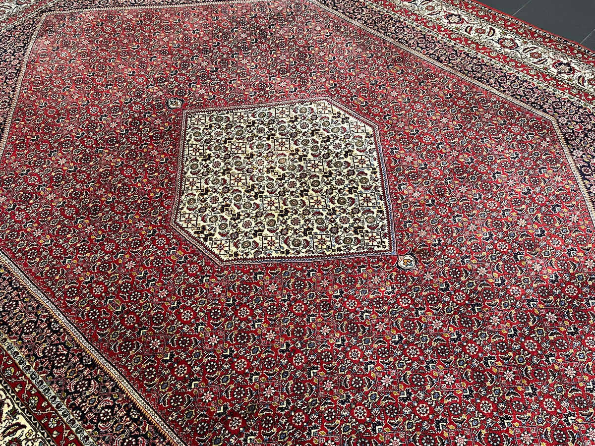 Orientteppich handgeknüpft Bidjar 350x260 cm
