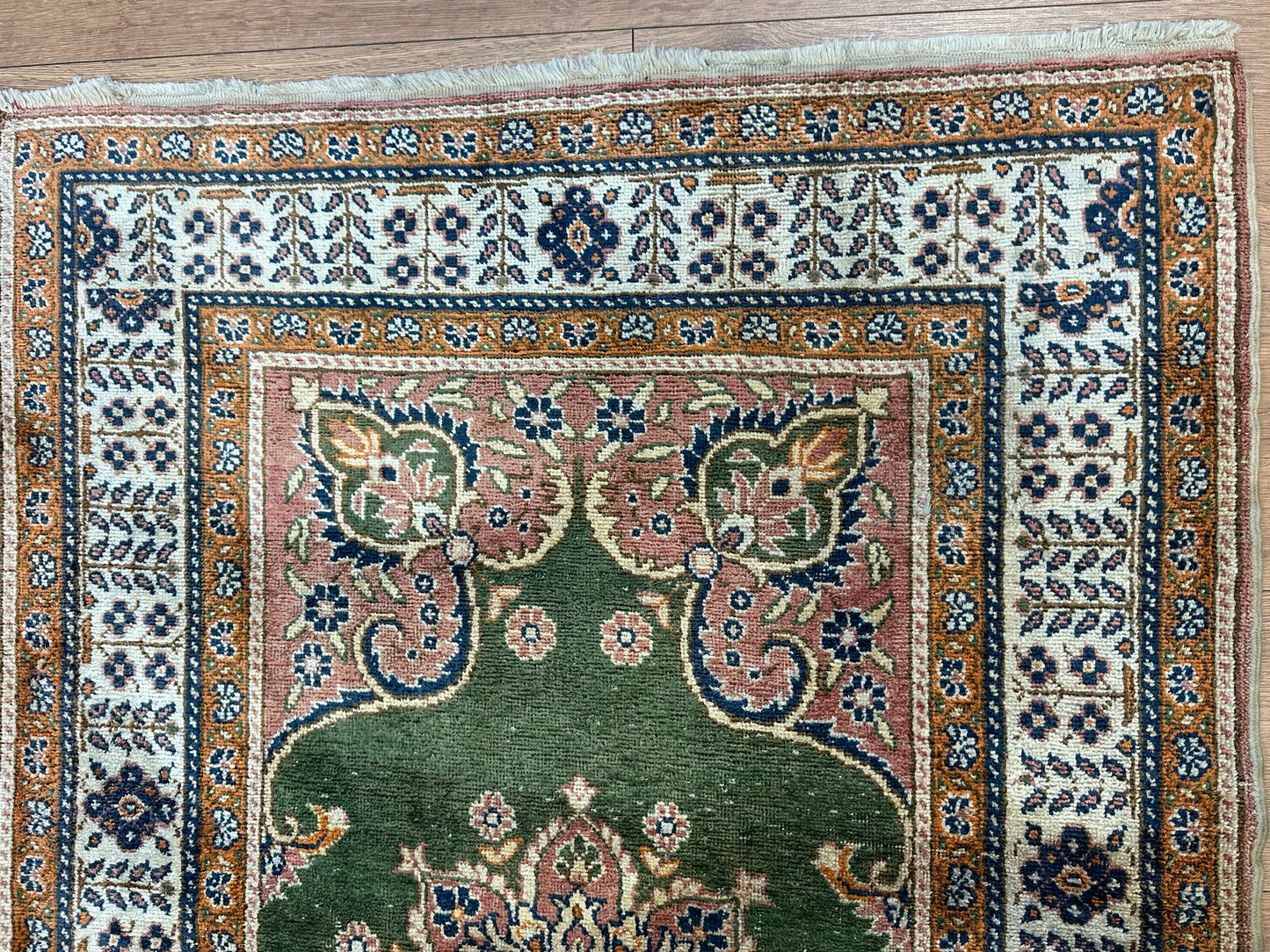 Handgeknüpfter Orientteppich - Türkei Kayseri Seide, 140x85 cm