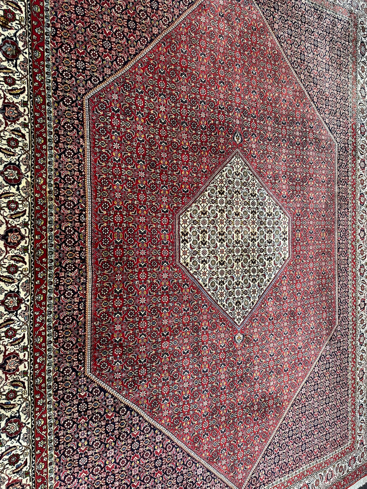 Orientteppich handgeknüpft Bidjar 350x260 cm