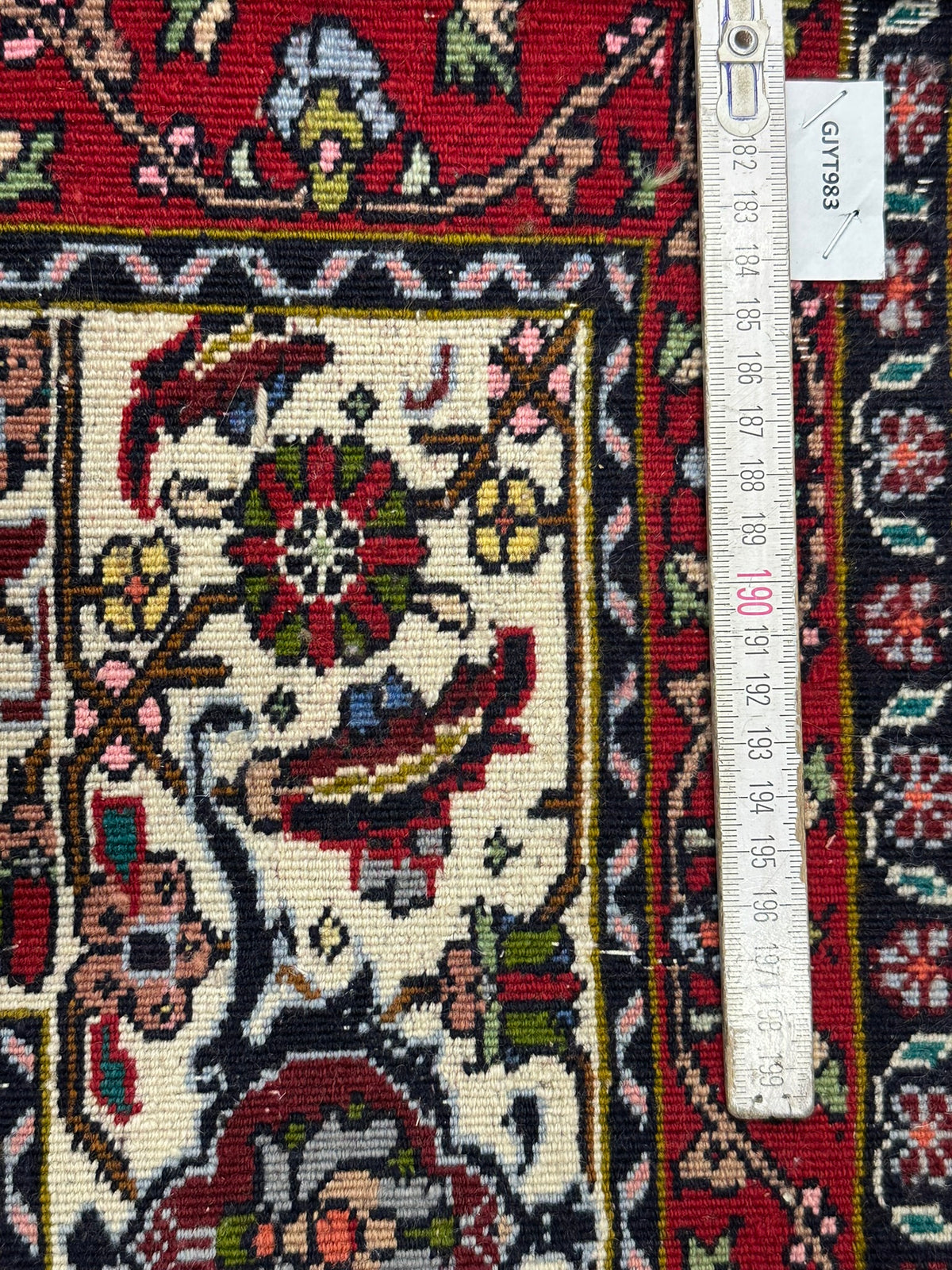 Orientteppich handgeknüpft Bidjar 350x260 cm