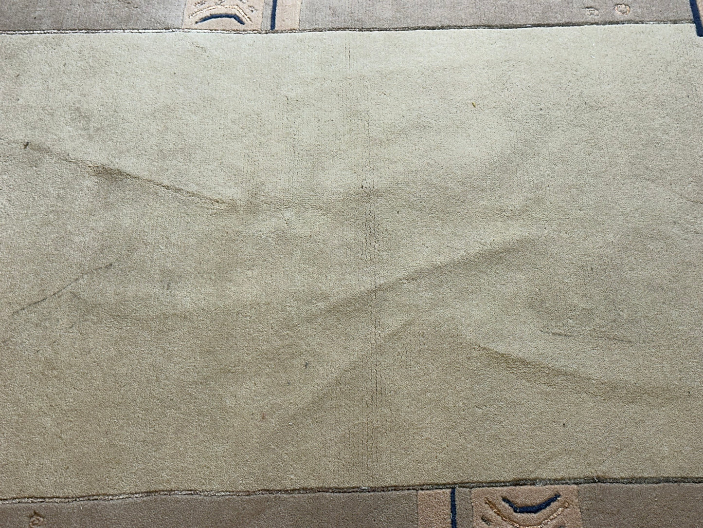 Moderner Gabbeh Teppich handgeknüpft 177x126 cm