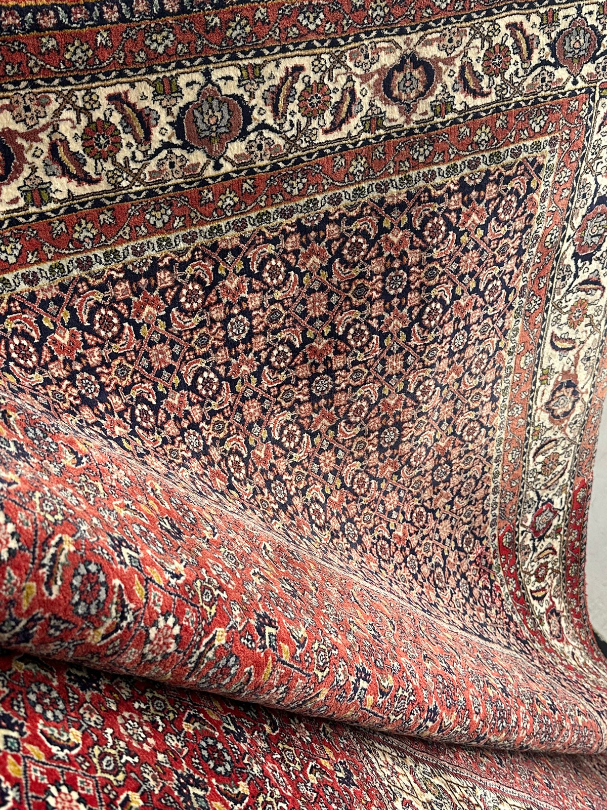 Orientteppich handgeknüpft Bidjar 350x260 cm